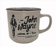 Buy John Wayne Mug Ceramic Campfire Fine Day