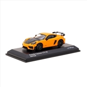 Buy 1:64 Pastel Orange Porsche Cayman GT4 RS