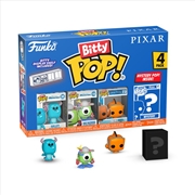 Buy Pixar - Monsters Inc. Bitty Pop! 4-Pack