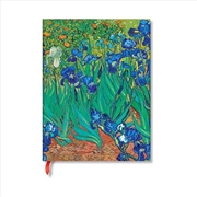 Buy Van Gogh s Irises Mini Unlined Hardback Journal (Elastic Band Closure)