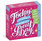 Buy Today Is Going to Be a Great Day Page-A-Day  Calendar 2025