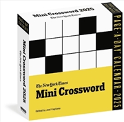 Buy The New York Times Mini Crossword Page-A-Day Calendar 2025