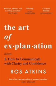 Buy The Art of Explanation