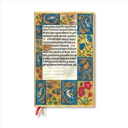 Buy Spinola Hours (Ancient Illumination) Maxi 12-month Horizontal Hardback Dayplanner 2025 (Elastic Band