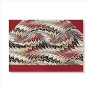 Buy Rubedo (Cockerell Marbled Paper) Document Folder (Wrap Closure)