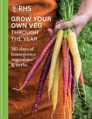 Buy RHS Grow Your Own Veg Through the Year