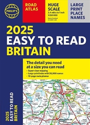 Buy Philip's Easy to Read Road Atlas of Britain