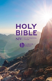 Buy NIV Larger Print Personal Value Hardback Bible