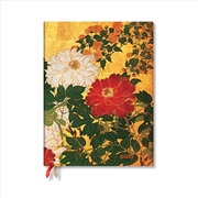 Buy Natsu (Rinpa Florals) Ultra 12-month Vertical Softcover Flexi Dayplanner 2025 (Elastic Band Closure)