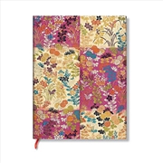 Buy Kara-ori Pink (Japanese Kimono) Mini Lined Softcover Flexi Journal (Elastic Band Closure)