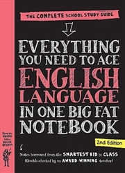 Buy Everything You Need to Ace English Language in One Big Fat Notebook (UK Edition)