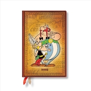 Buy Asterix & Obelix (The Adventures of Asterix) Mini 12-month Verso Hardback Dayplanner 2025 (Elastic B