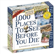 Buy 1,000 Places to See Before You Die Page-A-Day  Calendar 2025