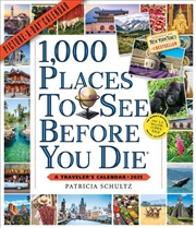 Buy 1,000 Places to See Before You Die Picture-A-Day  Wall Calendar 2025