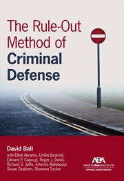 Buy The Rule-Out Method of Criminal Defense