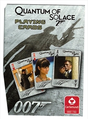 Buy James Bond - Quantum of Solace Playing Card Deck (Tuckbox)