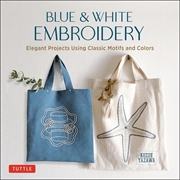 Buy Blue & White Embroidery