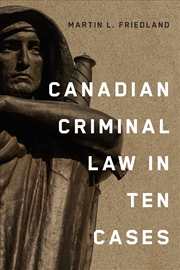 Buy Canadian Criminal Law in Ten Cases