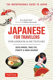 Buy Japanese for Travelers Phrasebook & Dictionary