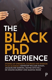 Buy The Black PhD Student Experience