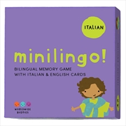 Buy Minilingo Italian / English Bilingual Flashcards