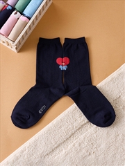 Buy Bt21 - Basic Daily Embroidery Socks Tata