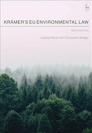 Buy Kramer's EU Environmental Law