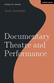 Buy Documentary Theatre and Performance