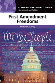 Buy First Amendment Freedoms: A Reference Handbook