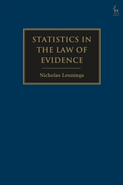 Buy Statistics in the Law of Evidence