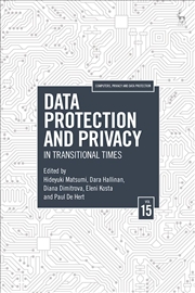 Buy Data Protection and Privacy, Volume 15: In Transitional Times