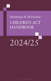 Buy Hershman and McFarlane: Children Act Handbook 2024/25