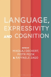 Buy Language, Expressivity and Cognition