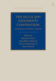 Buy The HCCH 2019 Judgments Convention: Cornerstones, Prospects, Outlook