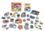 Buy Cat Cafe Magnet Set