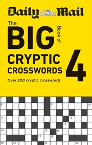 Buy Daily Mail Big Book of Cryptic Crosswords Volume 4