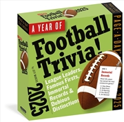 Buy Year of Football Trivia! Page-A-Day  Calendar 2025