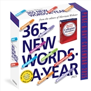 Buy 365 New Words-A-Year Page-A-Day  Calendar 2025