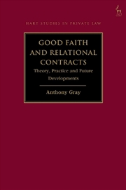 Buy Good Faith and Relational Contracts: Theory, Practice and Future Developments