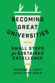 Buy Becoming Great Universities