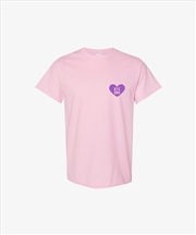 Buy Bts - Bts X Dm4 Official MD Heart & Outline Group T-Shirt M