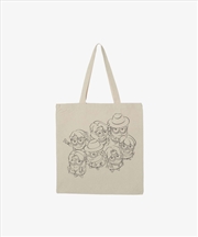 Buy Bts - Bts X Dm4 Official MD Outline Group Tote Bag