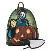 Buy Loungefly Halloween - Michael Myers Pumpkin Glow Mini Backpack (with Coin Bag)