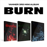 Buy Vanner - Burn 3rd Mini Album Set