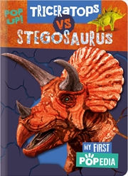 Buy Triceratops vs Stegosaurus (My First Popedia)