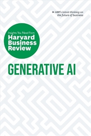 Buy Generative AI: The Insights You Need from Harvard Business Review