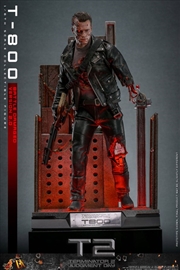 Buy Terminator 2: Judgement Day - T-800 (Battle Damaged 2.0) 1:6 Scale Collectable Action Figure