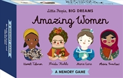 Buy Amazing Women Memory Game (Little People, Big Dreams)