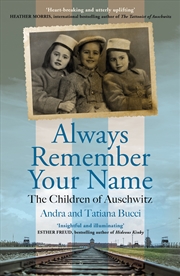 Buy Always Remember Your Name