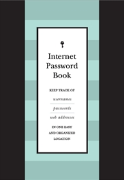 Buy Internet Password Book